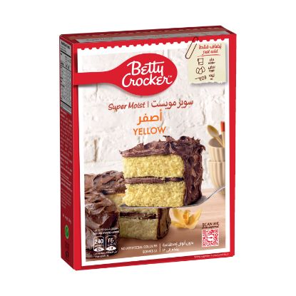 Picture of Betty Crocker Super Moist Yellow Cake Mix 500g