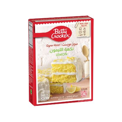 Picture of Betty Crocker Super Moist Lemon Cake Mix Powder 500g