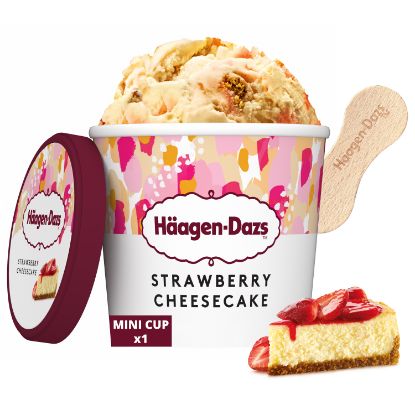 Picture of Haagen Dazs Strawberry Cheesecake Ice Cream 100ml