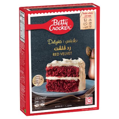 Picture of Betty Crocker Real Velvet Cake Mix 395gm