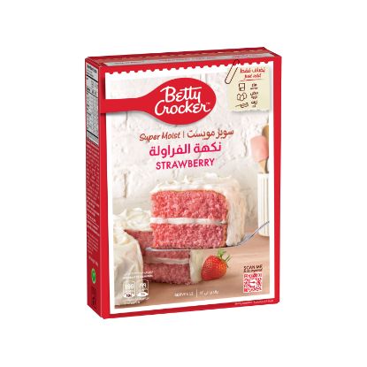 Picture of Betty Crocker Supermoist Strawberry Cake Mix 400g