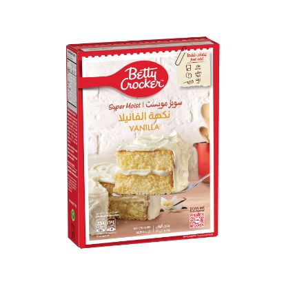 Picture of Betty Crocker Super Moist Supreme Vanilla Cake Mix 510g