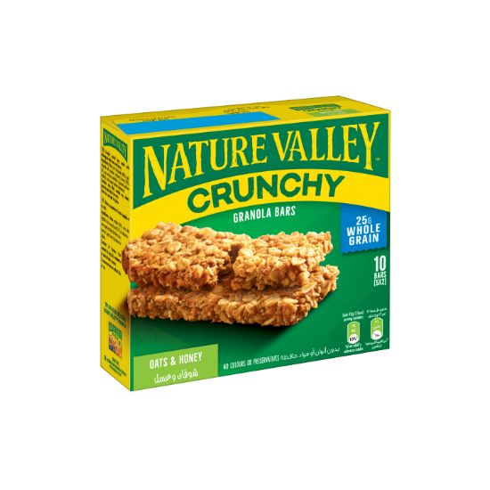 Picture of Nature Valley Oats And Honey Crunchy Granola Bars 42g Pack of 5